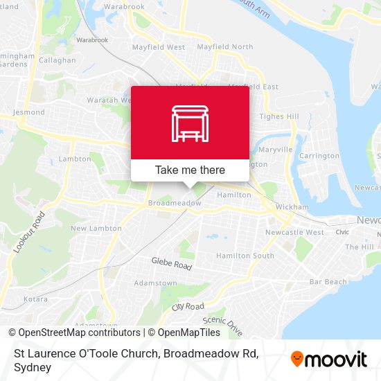 St Laurence O'Toole Church, Broadmeadow Rd map
