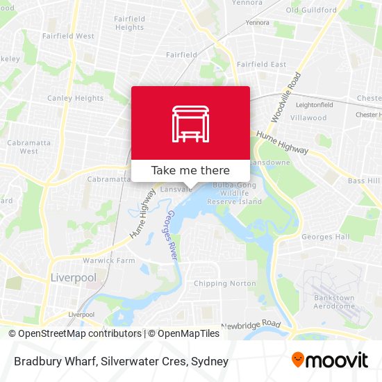 Bradbury Wharf, Silverwater Cres map