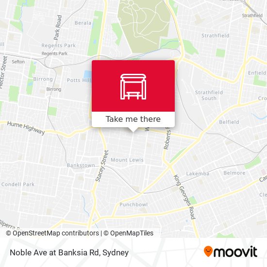 Noble Ave at Banksia Rd map