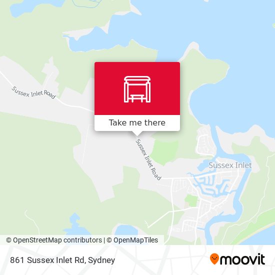 861 Sussex Inlet Rd map