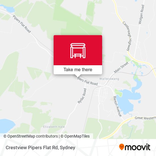 Crestview Pipers Flat Rd map