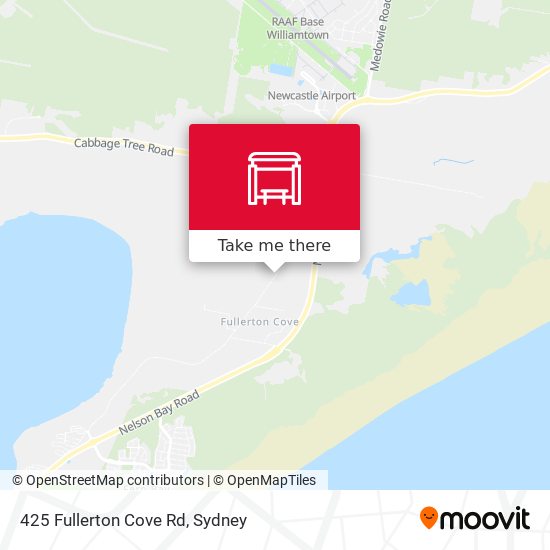 425 Fullerton Cove Rd map