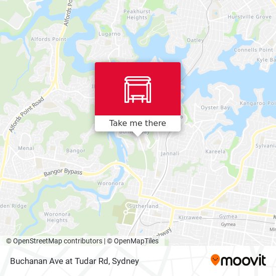 Buchanan Ave at Tudar Rd map