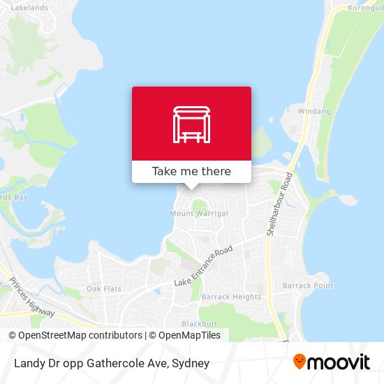Landy Dr opp Gathercole Ave map