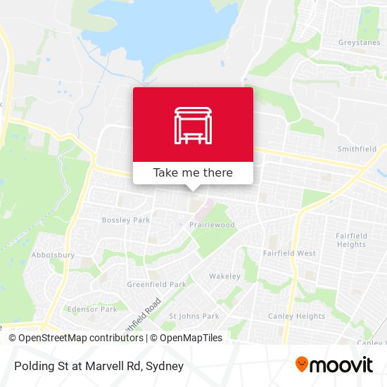 Polding St at Marvell Rd map