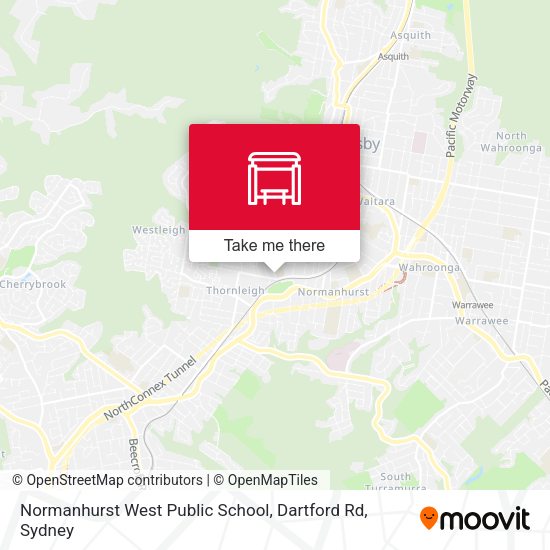 Normanhurst West Public School, Dartford Rd map