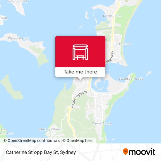 Catherine St opp Bay St map