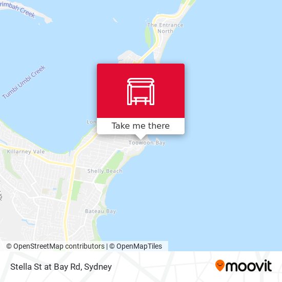 Stella St at Bay Rd map