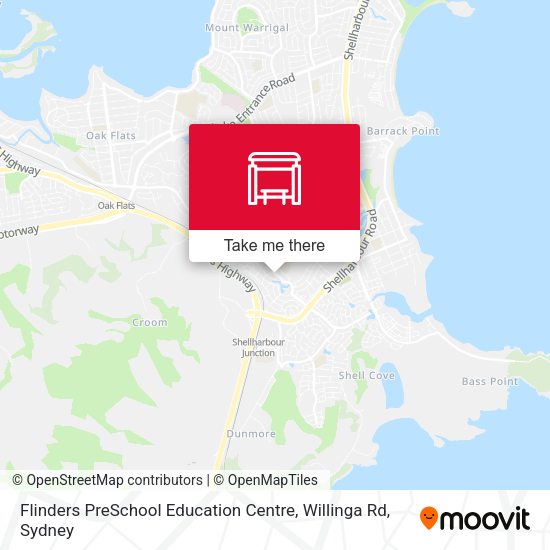 Flinders PreSchool Education Centre, Willinga Rd map