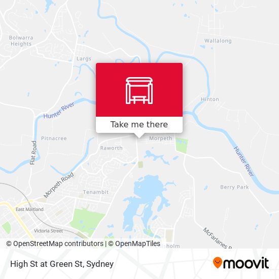 High St at Green St map