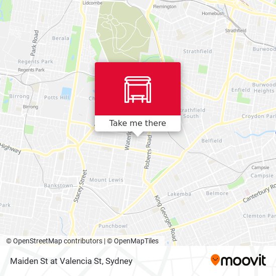 Maiden St at Valencia St map