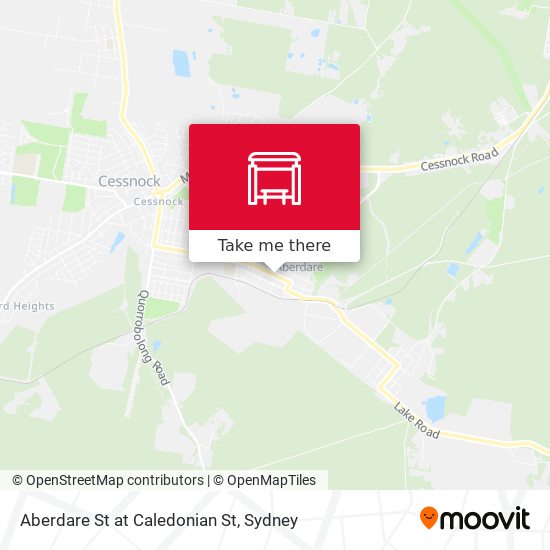 Aberdare St at Caledonian St map