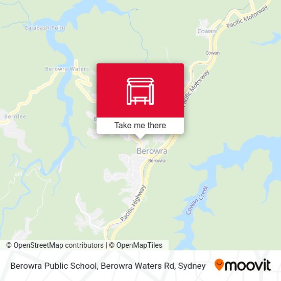 Berowra Public School, Berowra Waters Rd map