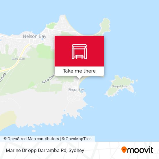 Marine Dr opp Darramba Rd map