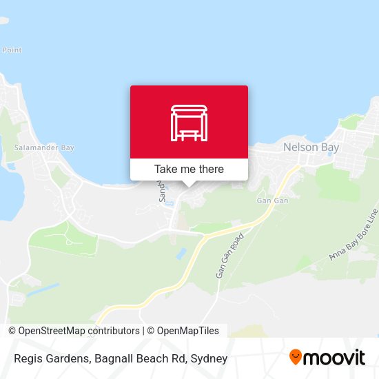 Regis Gardens, Bagnall Beach Rd map