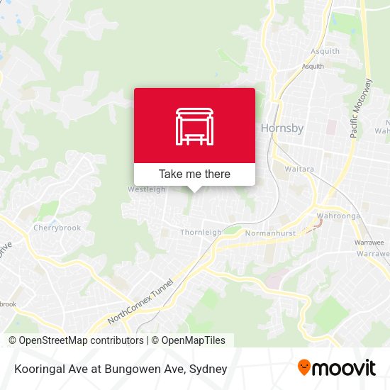Kooringal Ave at Bungowen Ave map