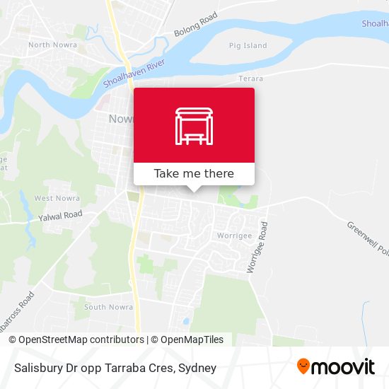 Salisbury Dr opp Tarraba Cres map