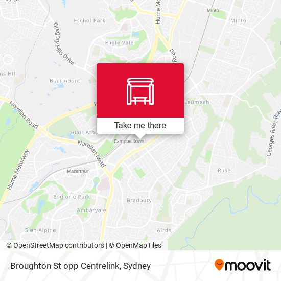 Broughton St opp Centrelink map