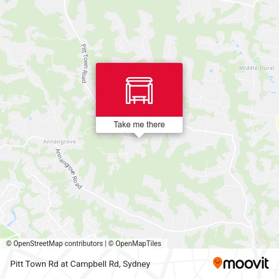 Pitt Town Rd at Campbell Rd map