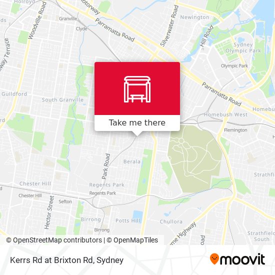 Kerrs Rd at Brixton Rd map