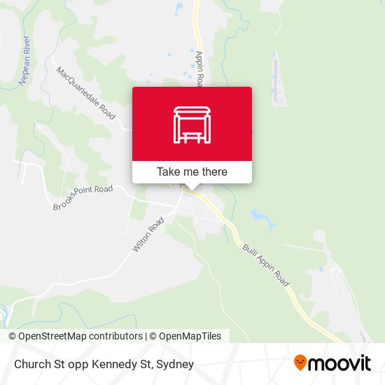 Church St opp Kennedy St map