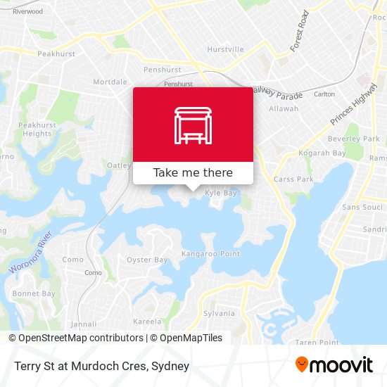 Terry St at Murdoch Cres map
