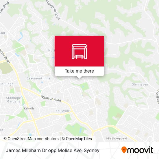 James Mileham Dr opp Molise Ave map