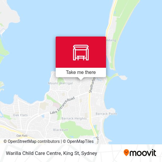Warilla Child Care Centre, King St map