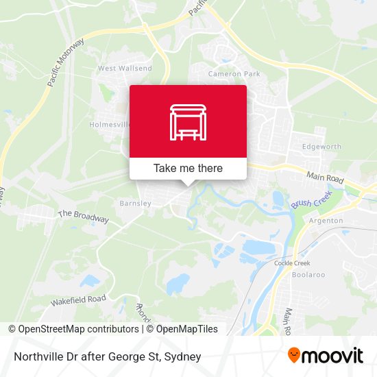 Northville Dr after George St map