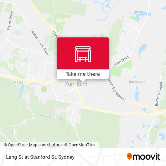 Lang St at Stanford St map
