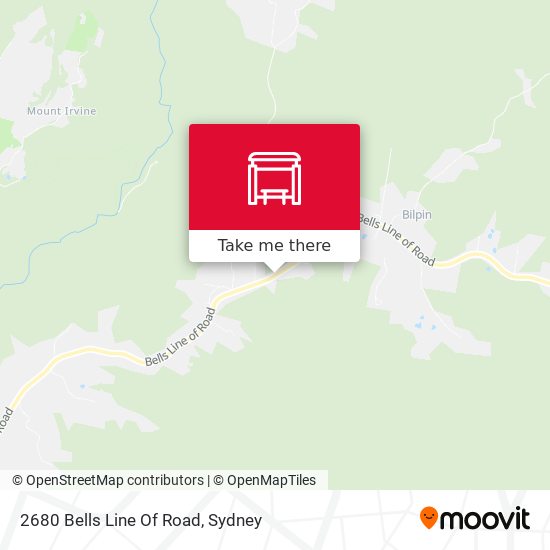2680 Bells Line Of Road map