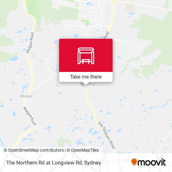 The Northern Rd at Longview Rd map