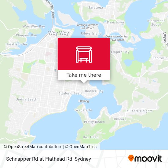 Schnapper Rd at Flathead Rd map