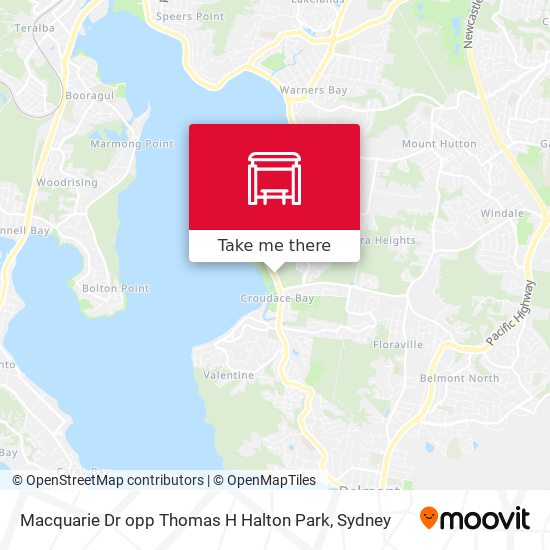 Macquarie Dr opp Thomas H Halton Park map
