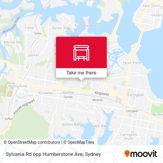 Sylvania Rd opp Humberstone Ave map