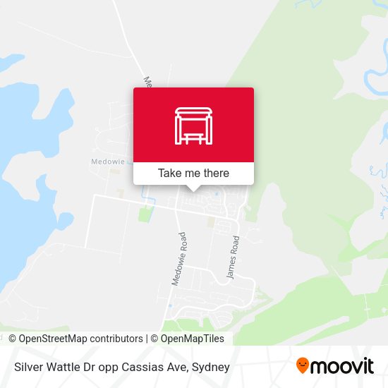 Silver Wattle Dr opp Cassias Ave map