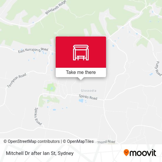 Mitchell Dr after Ian St map