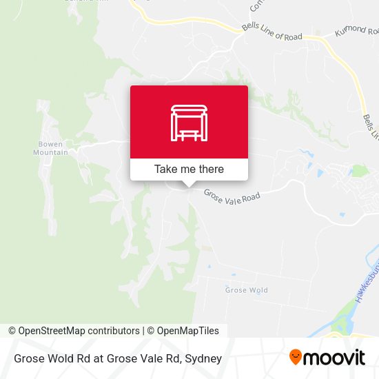 Grose Wold Rd at Grose Vale Rd map