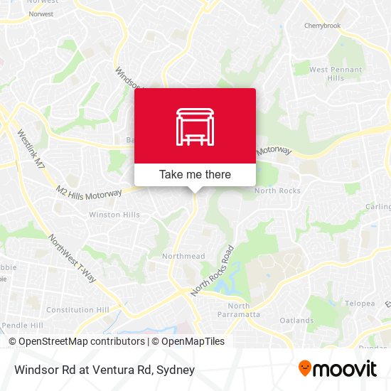 Windsor Rd at Ventura Rd map