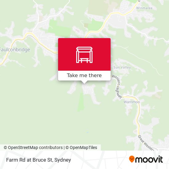 Farm Rd at Bruce St map