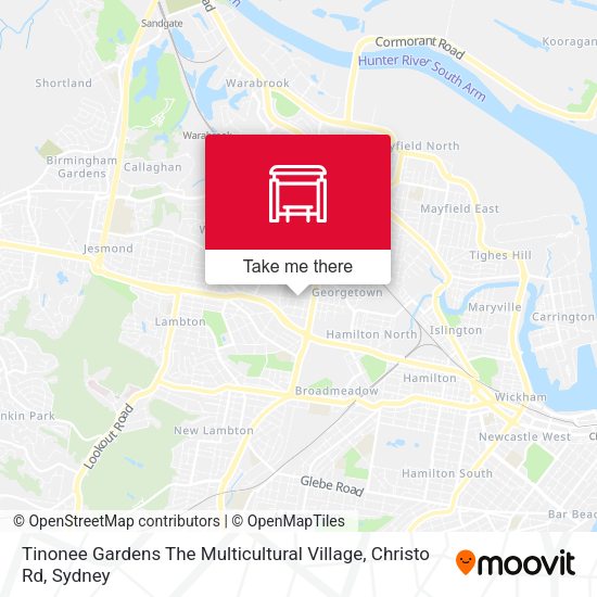 Tinonee Gardens The Multicultural Village, Christo Rd map