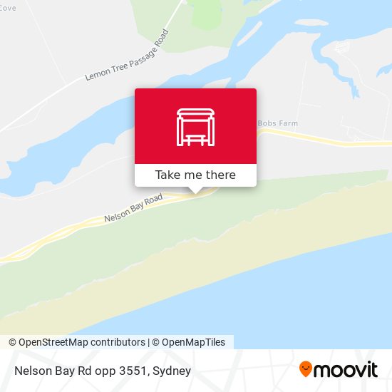 Nelson Bay Rd opp 3551 map