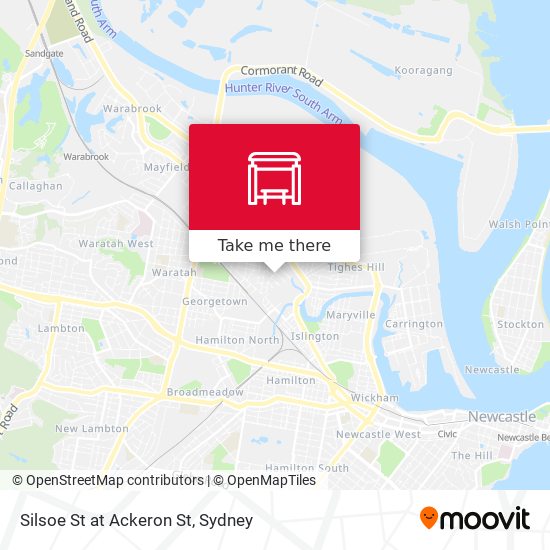Silsoe St at Ackeron St map