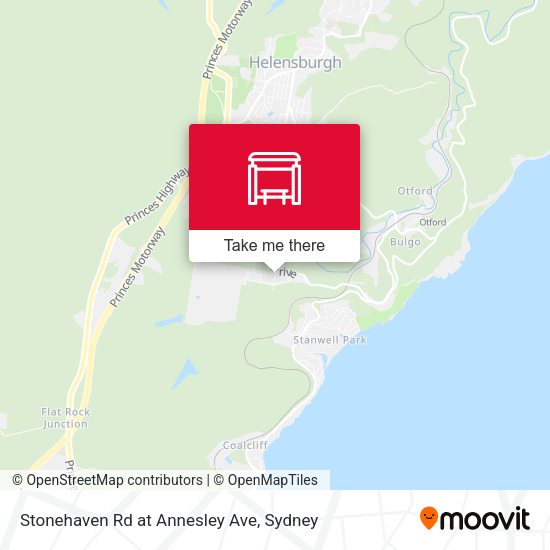 Stonehaven Rd at Annesley Ave map
