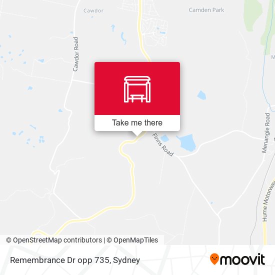 Remembrance Dr opp 735 map