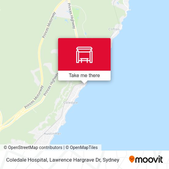 Coledale Hospital, Lawrence Hargrave Dr map