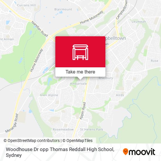Woodhouse Dr opp Thomas Reddall High School map