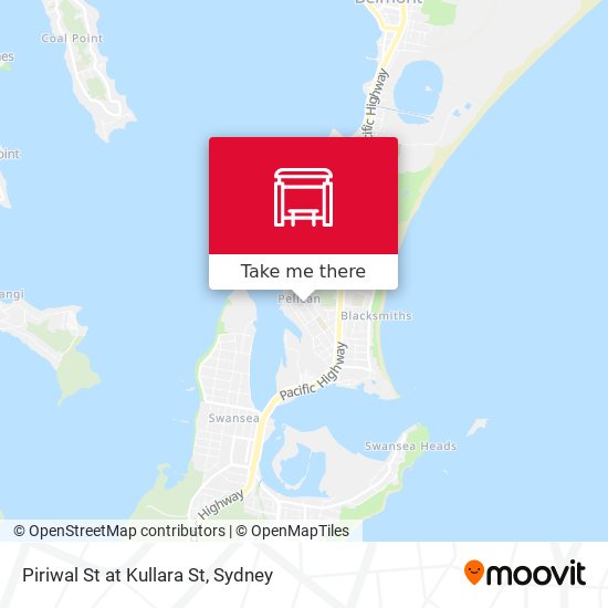 Piriwal St at Kullara St map