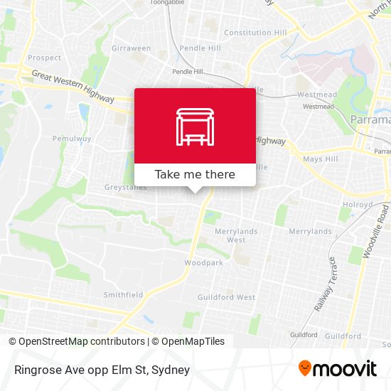 Ringrose Ave opp Elm St map