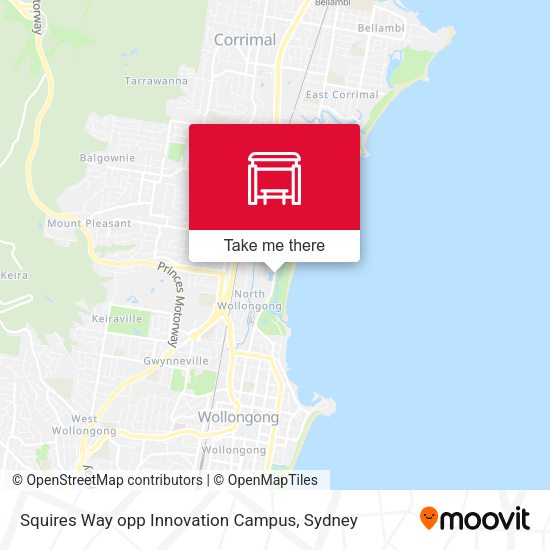 Squires Way opp Innovation Campus map